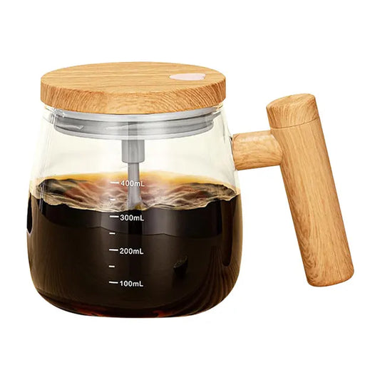 400 ml Glass Self-Stirring Mug