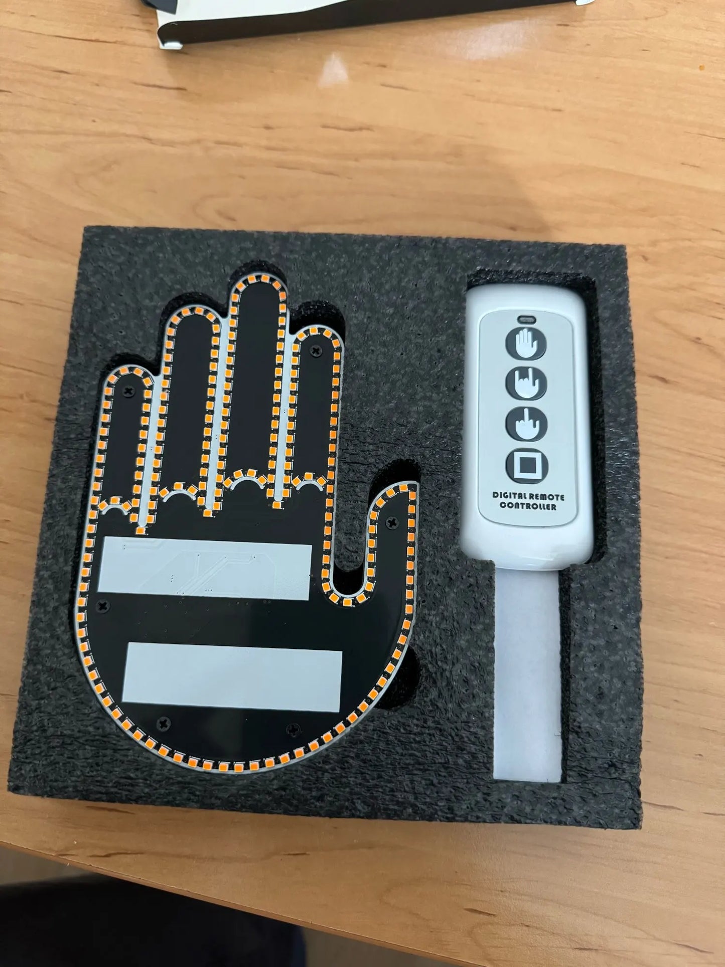 CarFinger - the LED signal for driving