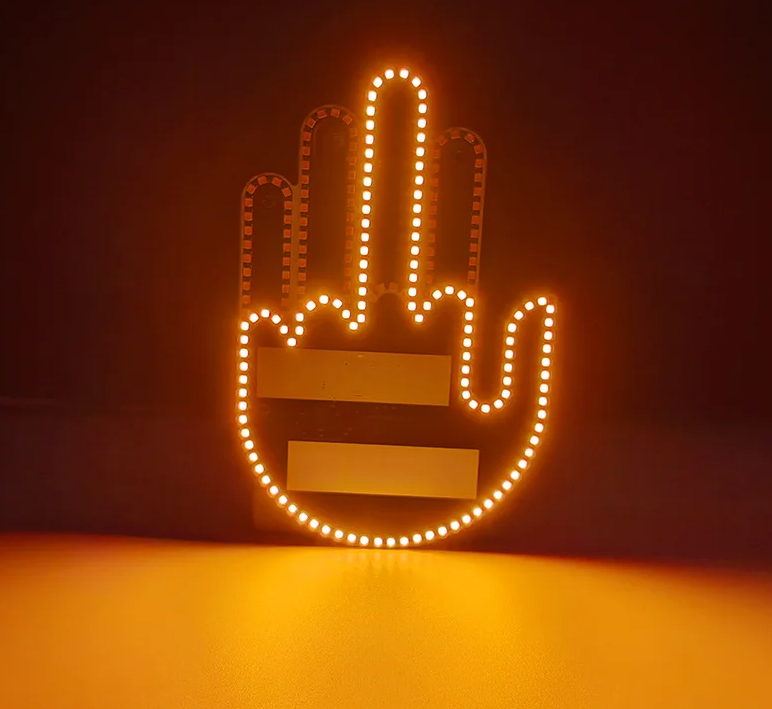CarFinger - the LED signal for driving